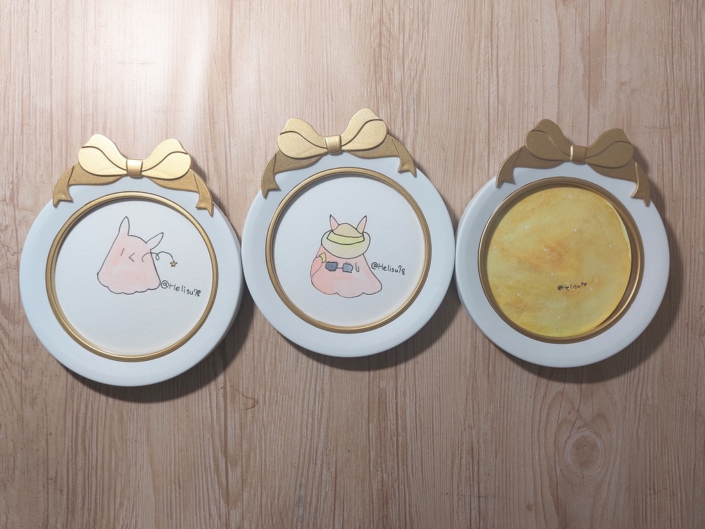 【まちゅむら祭06】原画丸タイプ【額縁あり】