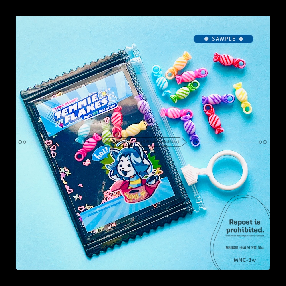 【sold-out】テミーフレークスのシャカシャカミニポーチ