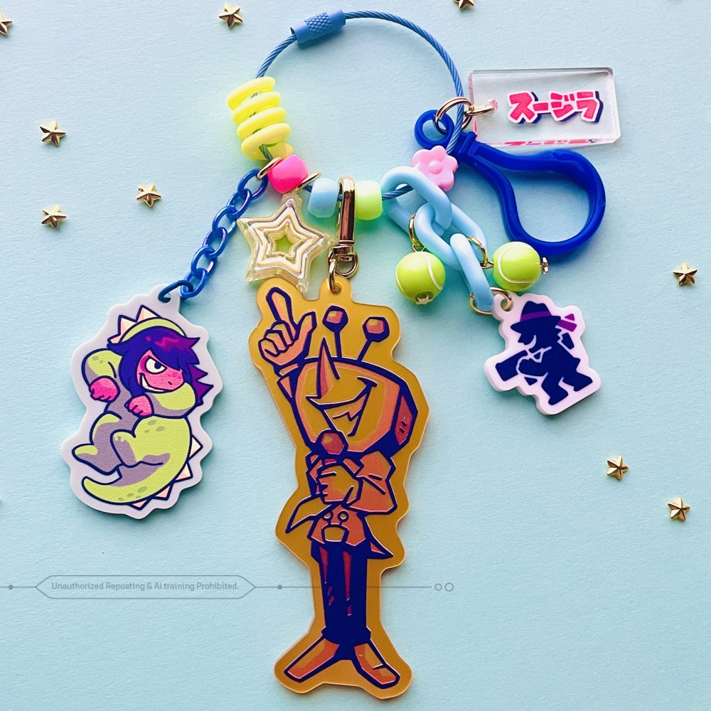 【通販お休み中】TV!TIME!スージラじゃらじゃらアクリルキーホルダー