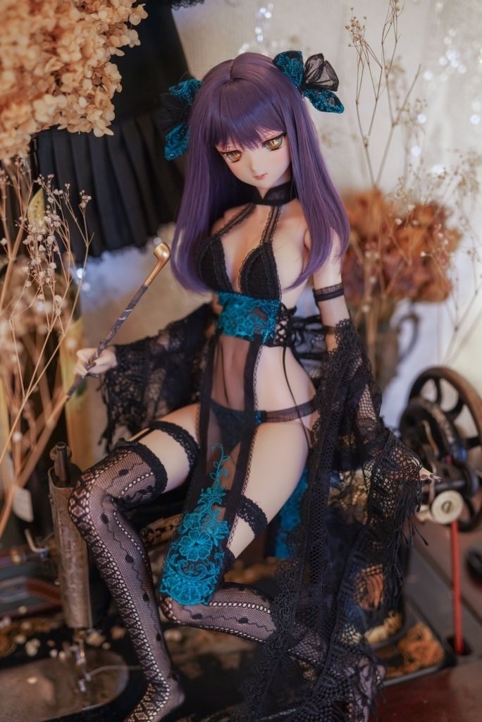 【Mint Star】ワンカールミディアム ドール用ウィッグ 9インチ