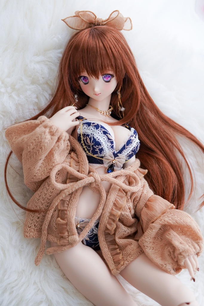 【Mint Star】1/3ドール用シフォンフリルガウンセット