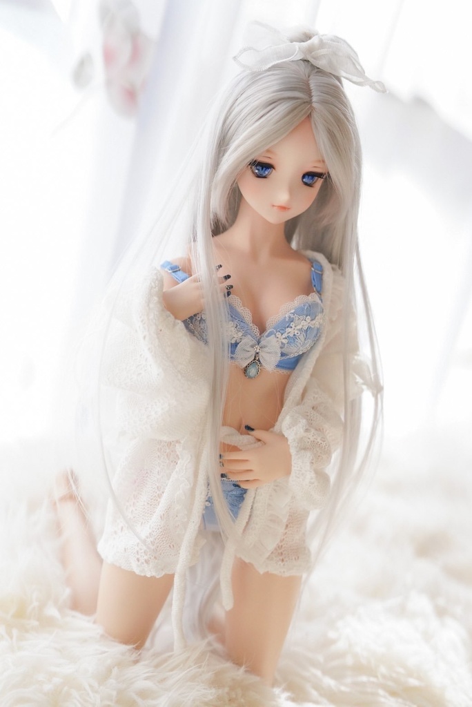 【Mint Star】1/3ドール用シフォンフリルガウンセット