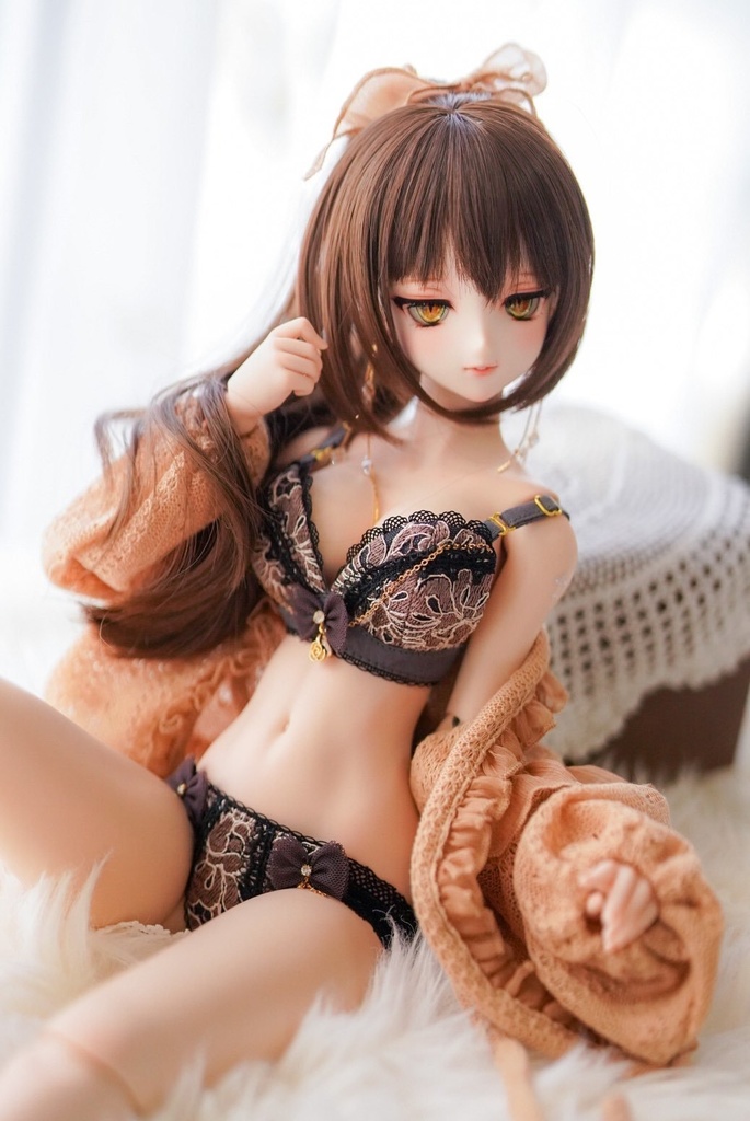 【Mint Star】1/3ドール用シフォンフリルガウンセット