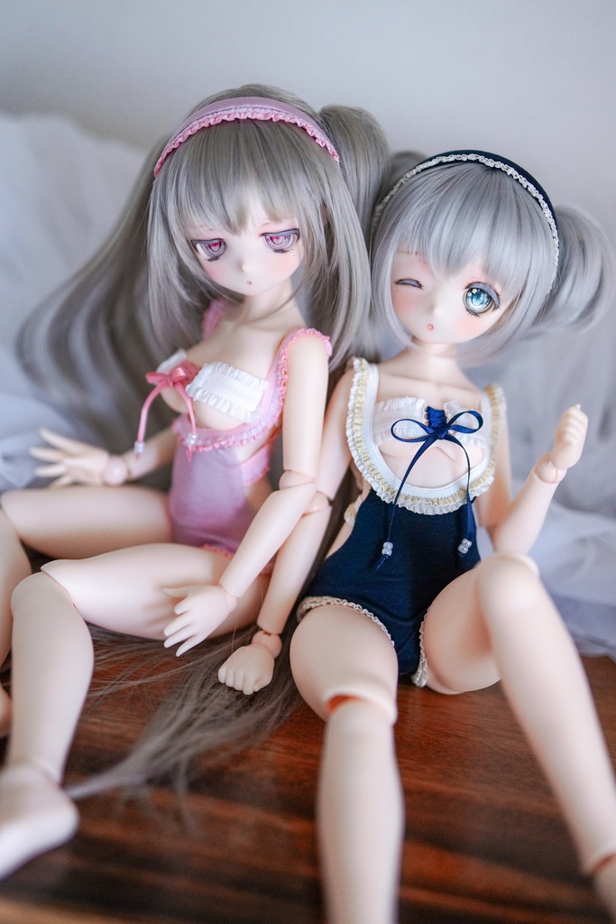 【Mint Star】フリルレースアップ水着セット 1/4サイズ