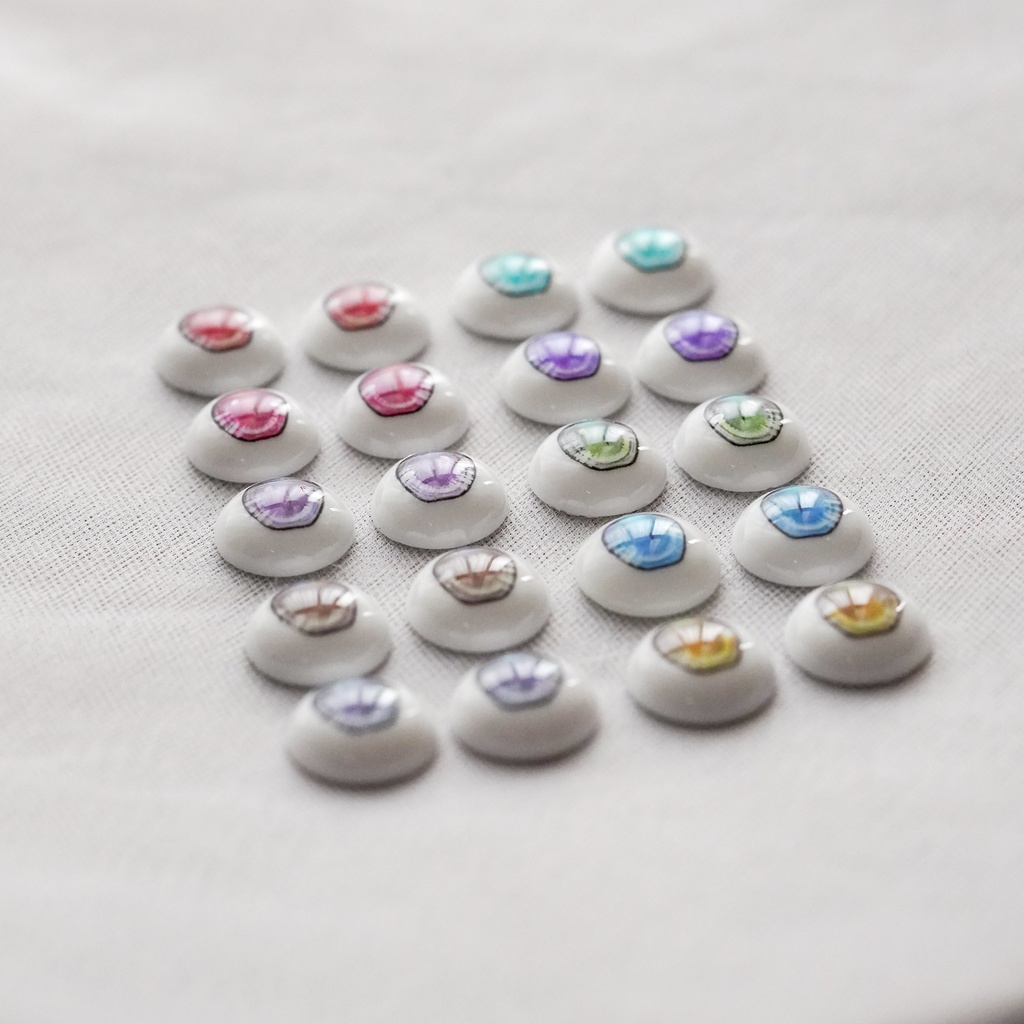 【Mint Star】オリジナルデカールアイ 15mm Type:BASIC-B