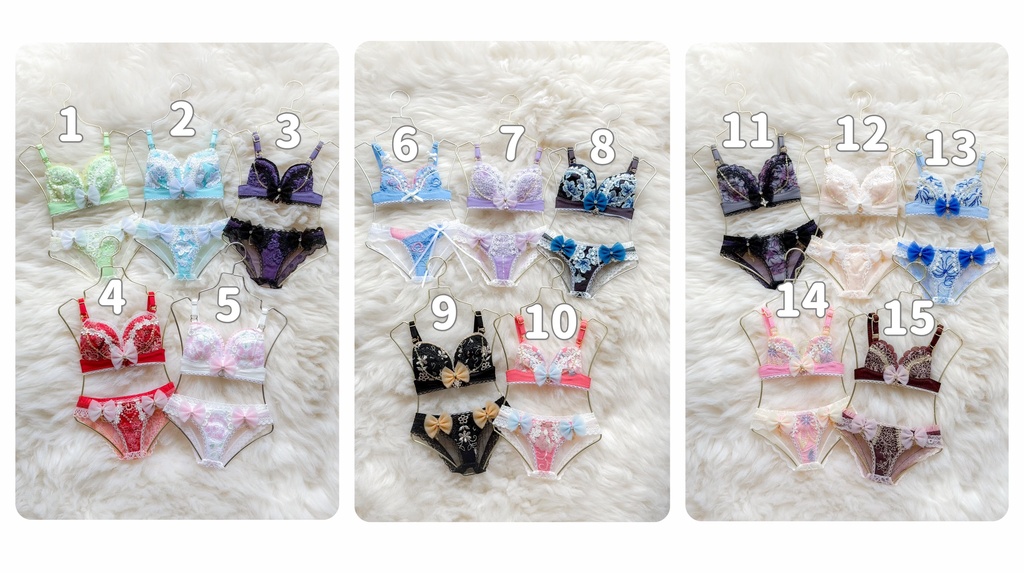 【Mint Star】ドール用ランジェリーセット DD/SD/MDD
