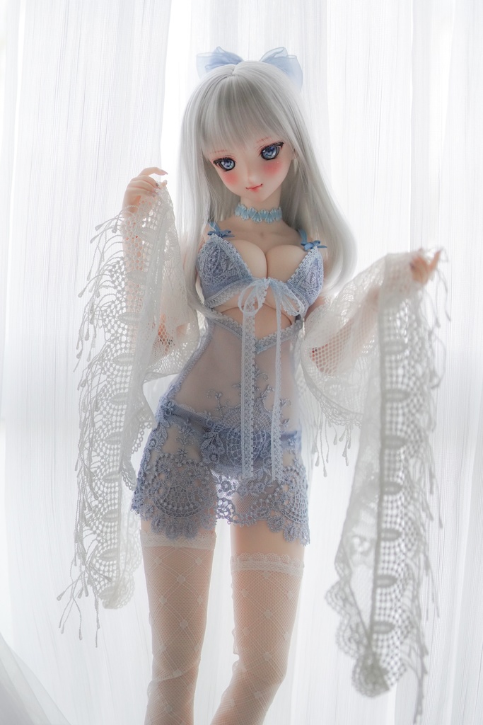 【Mint Star】フリンジレースショール