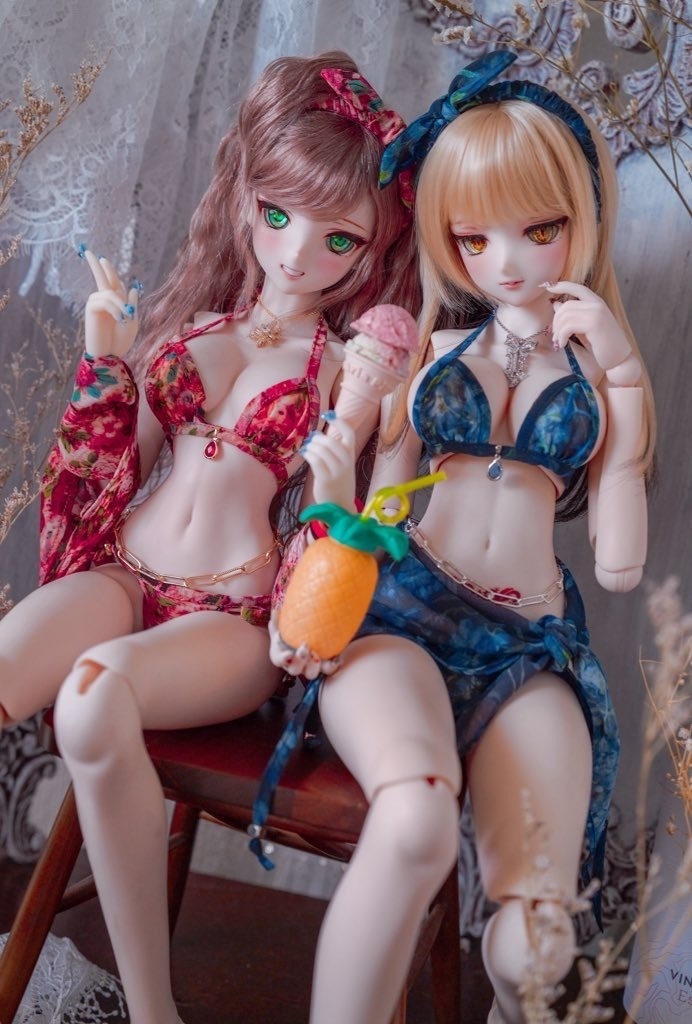【Mint Star】1/3 ドール用ビキニ水着セット