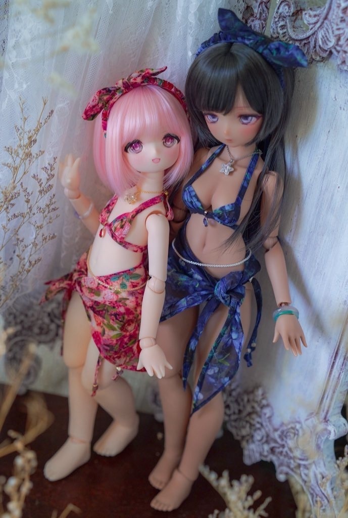 【Mint Star】1/4 ドール用ビキニ水着セット