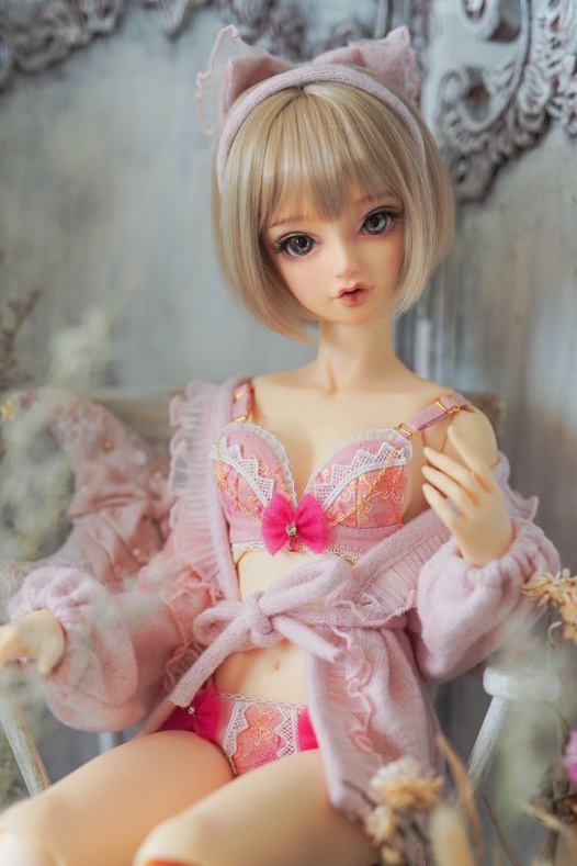 【Mint Star】丸みショートボブ ドール用ウィッグ 9インチ