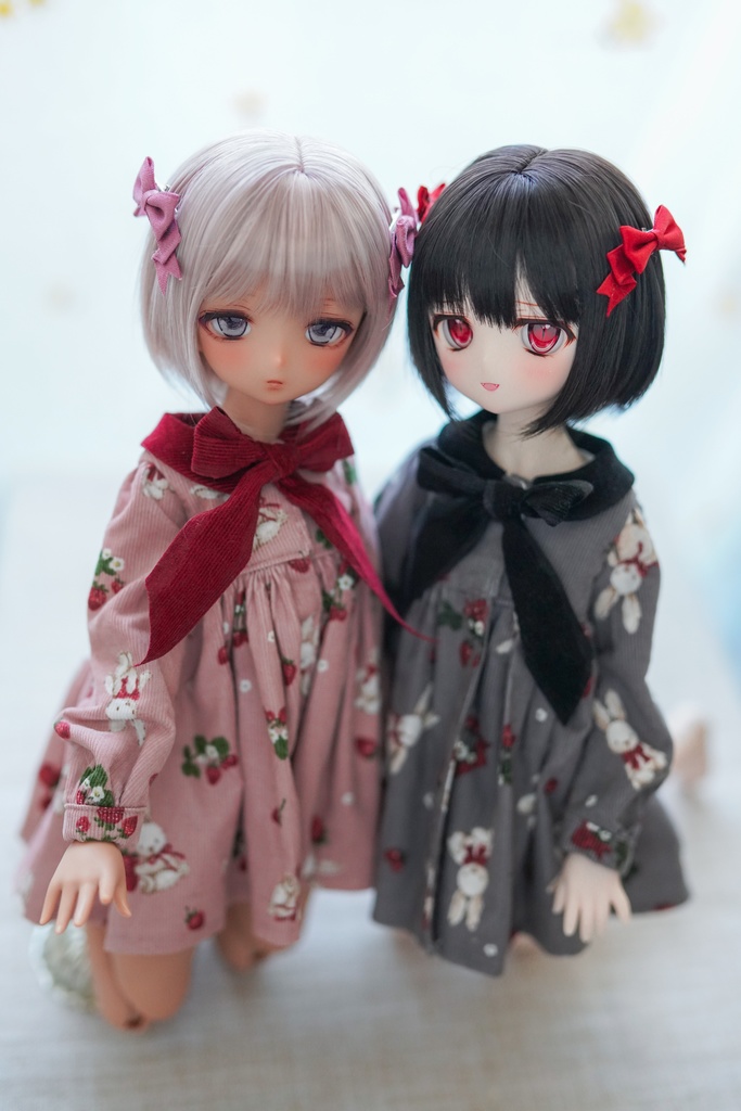 【Mint Star】丸みショートボブ ドール用ウィッグ 9インチ