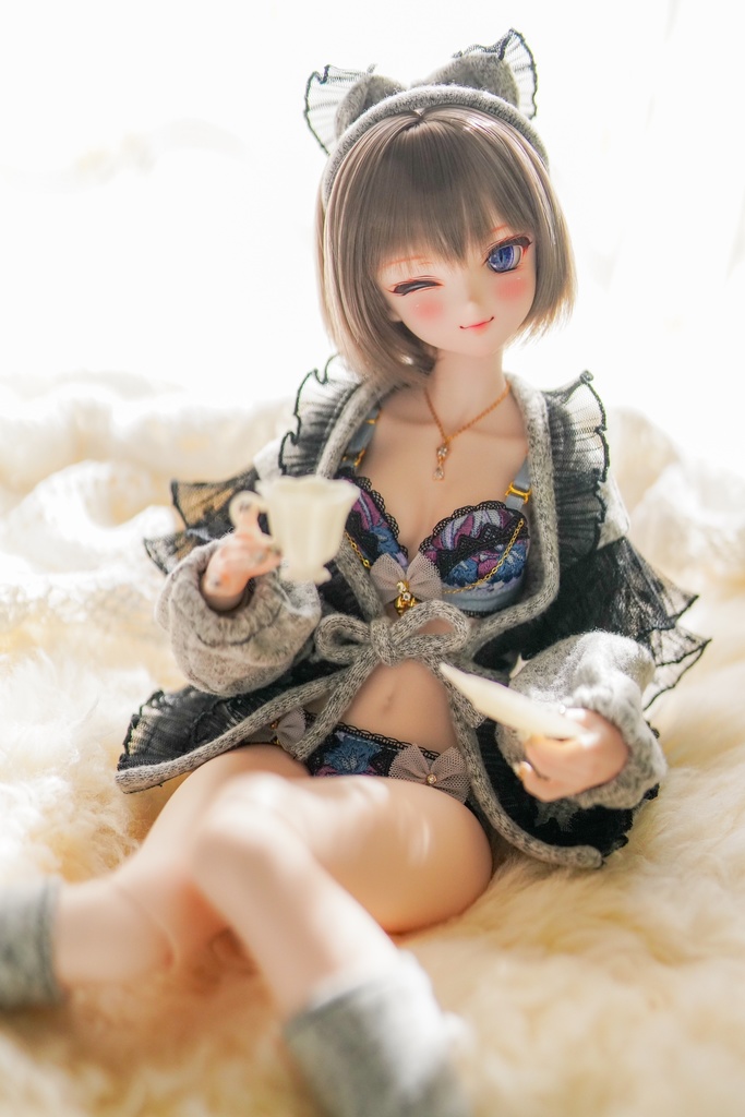 【Mint Star】ふわふわフリルガウンセット