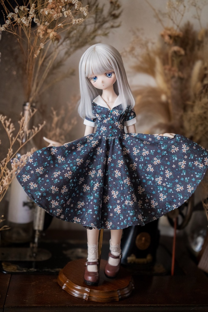 【Mint Star】720°サーキュラーワンピースセット