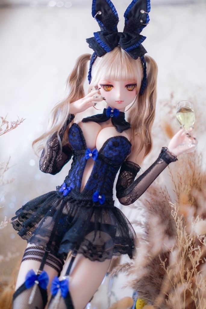 (受注製作)【Mint Star】バニーコルセットランジェリーセット