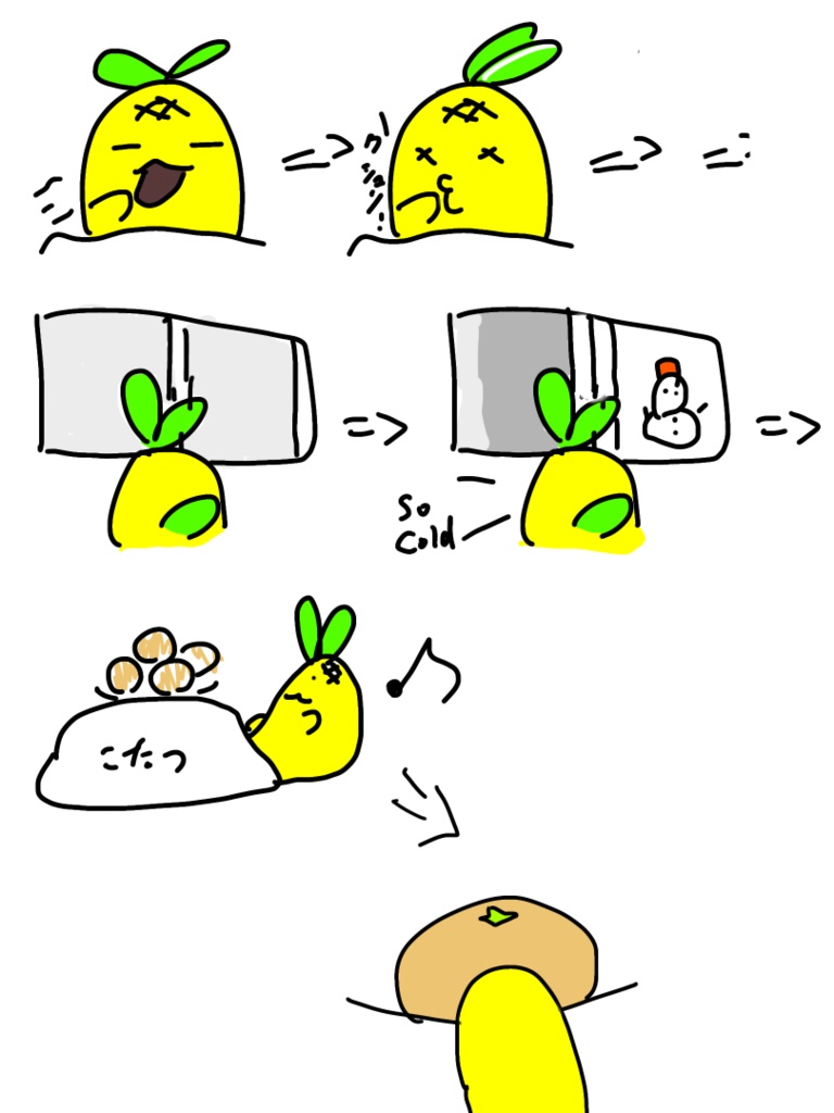 【VRMモデル】こたつみかん - shounokoto(掙の琴) - 4/4