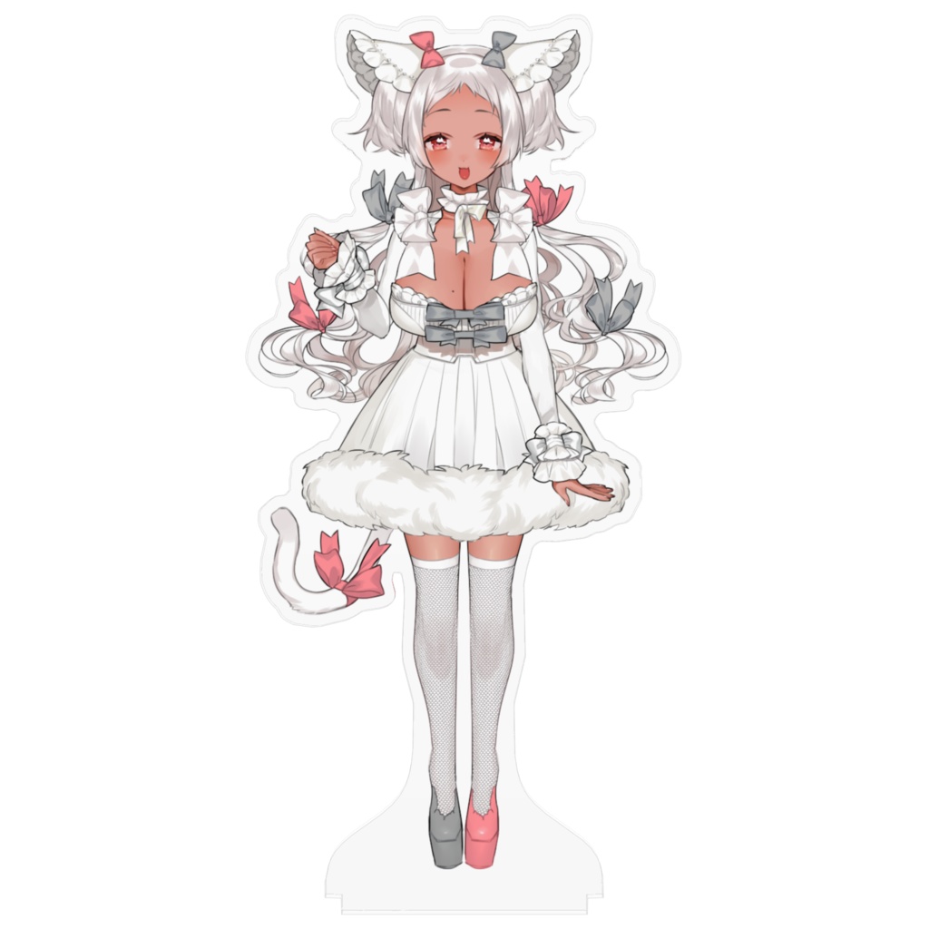 猫吹ケムリのアクリルフィギュア☁サイズ3つ☁