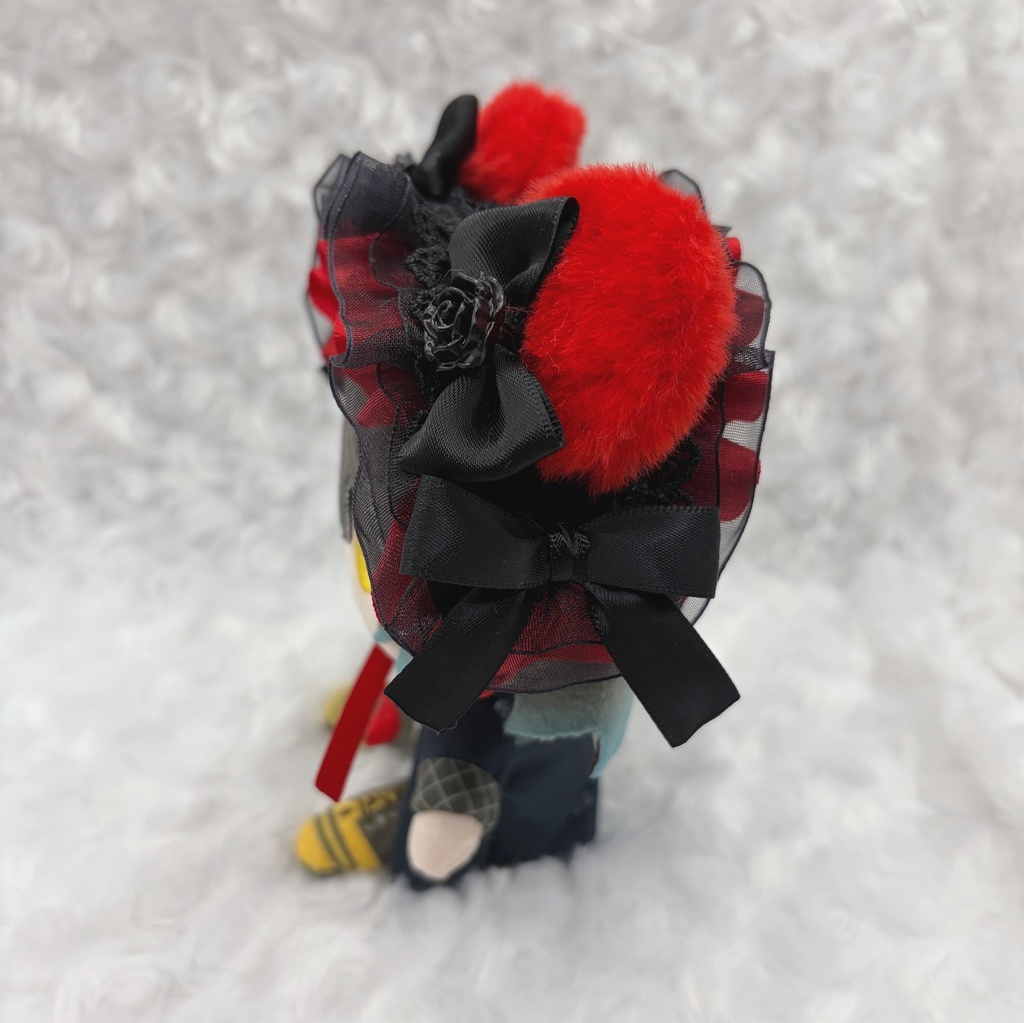 ゴシック猫耳ヘッドドレス