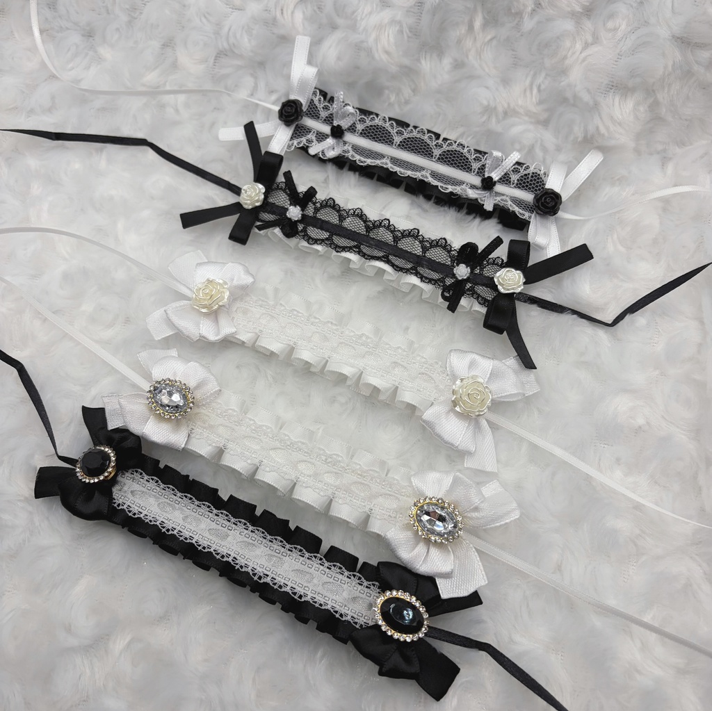 ゴシックフリルヘッドドレス