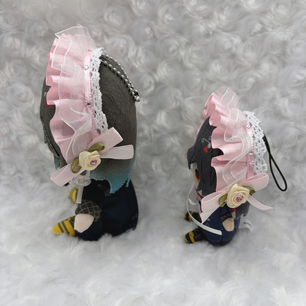 ボンネット風 ローズヘッドドレス