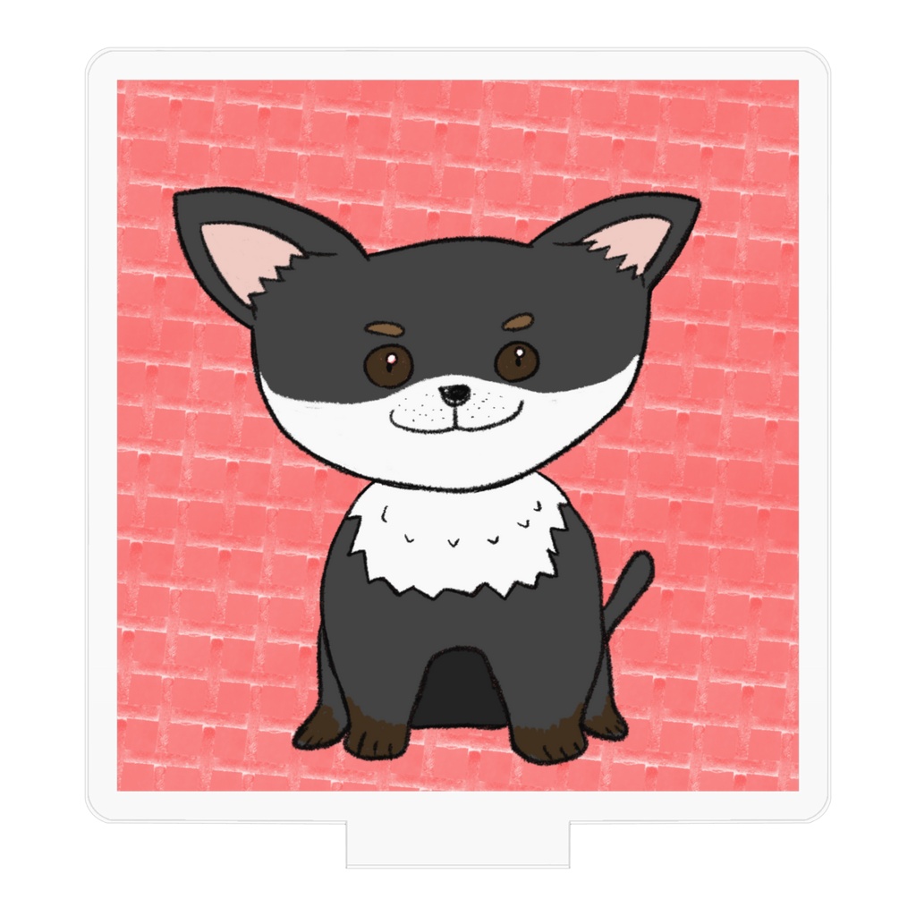 にっこりチワワ アクリルフィギュア