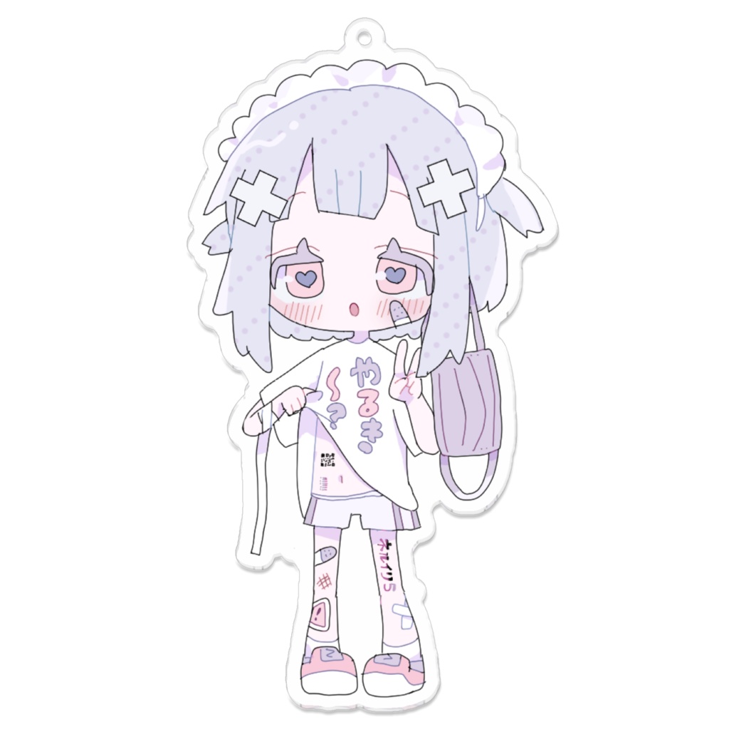 ✖︎めでぃが~る✖︎おおきめアクリルキーホルダー