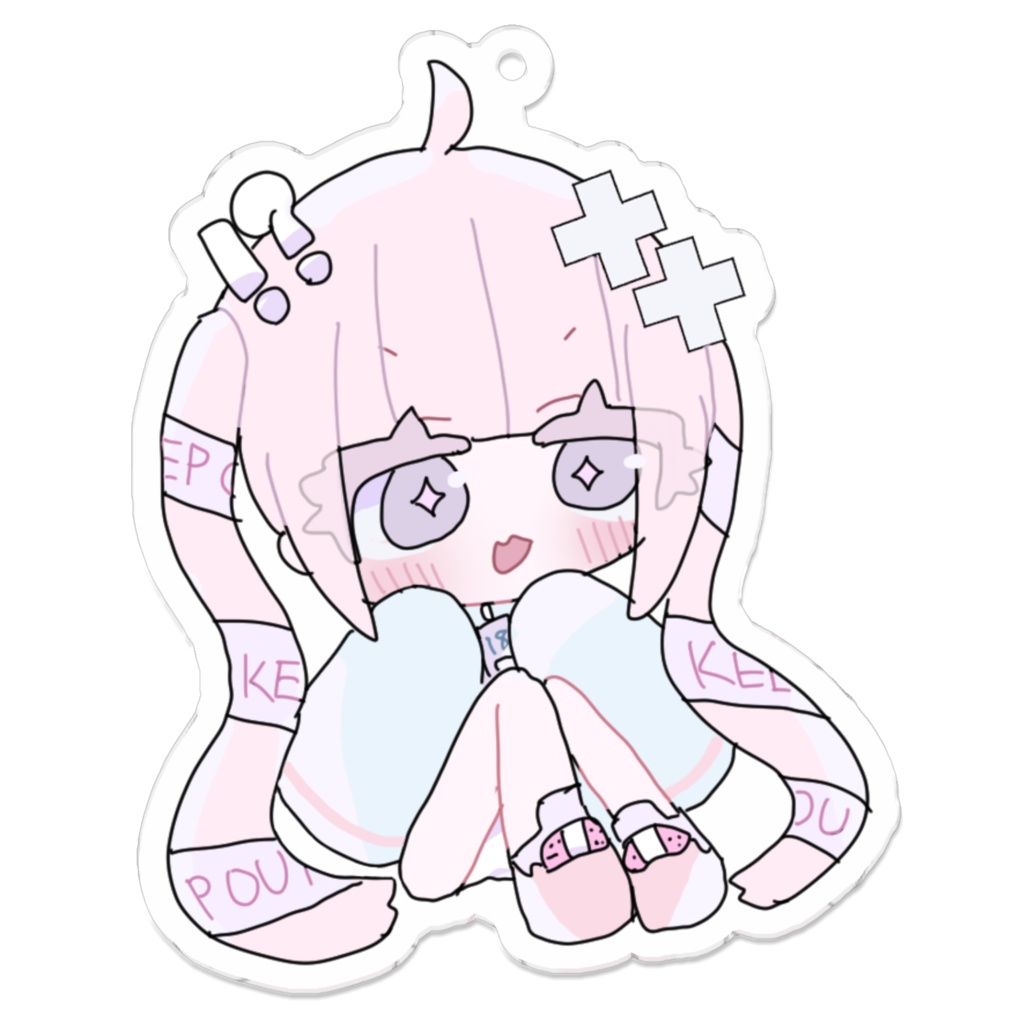 ✖︎めでぃが~る✖︎SDアクリルキーホルダー