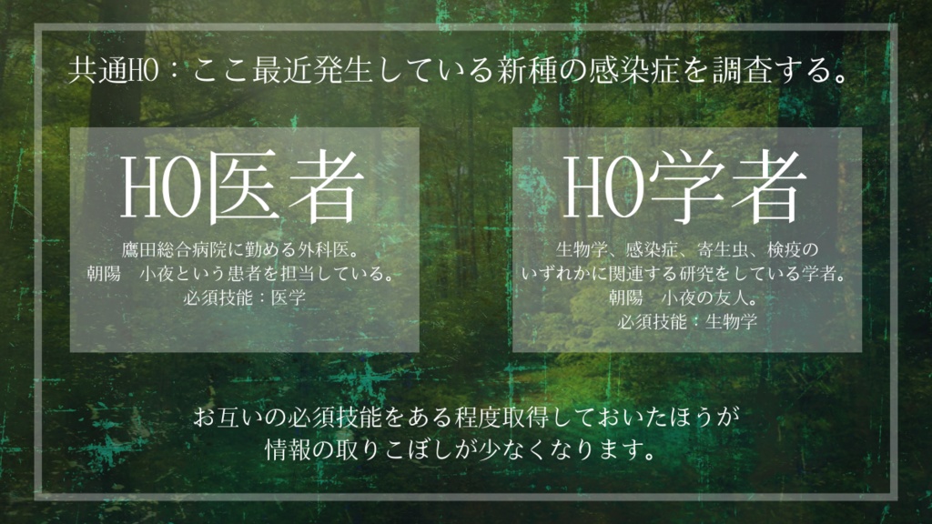 【CoCシナリオ】宿り虫の道連れ 《 SPLL:E191262 》