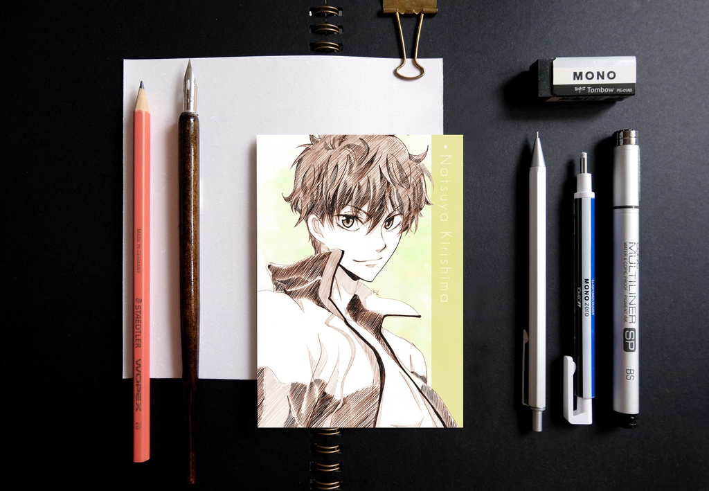 Free! ハイ☆スピード スケッチ風 ポストカード