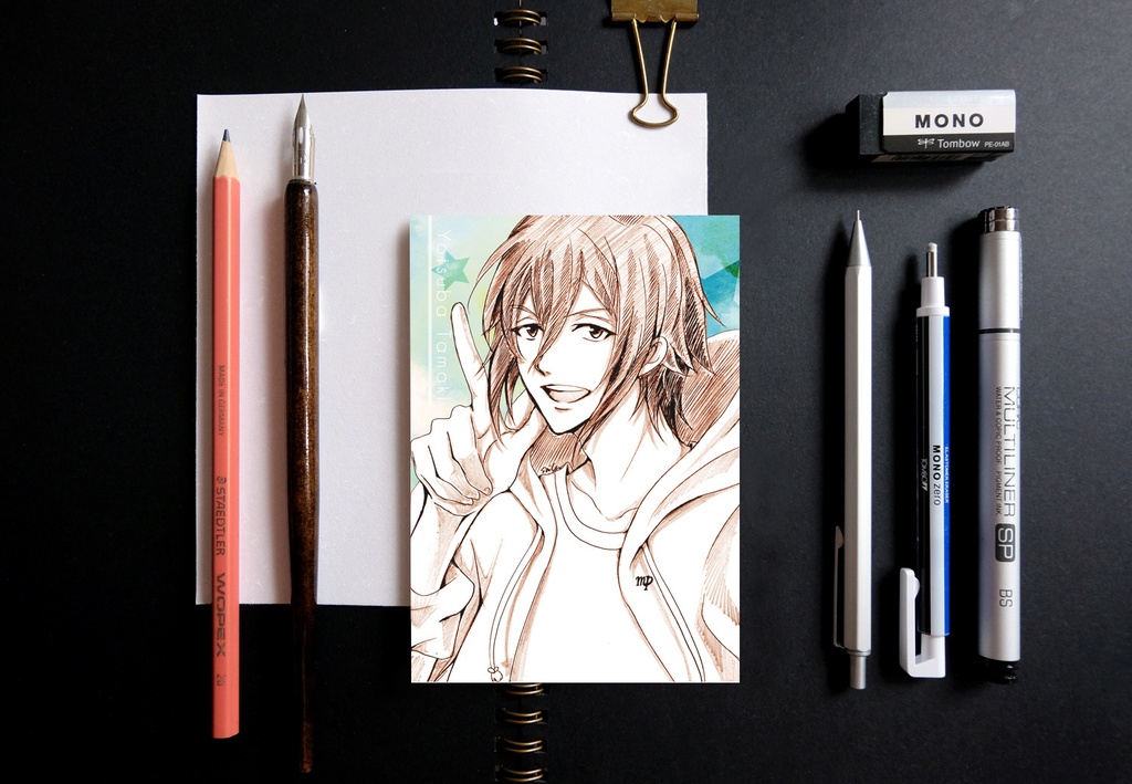 アイドリッシュセブン スケッチ風 ポストカード