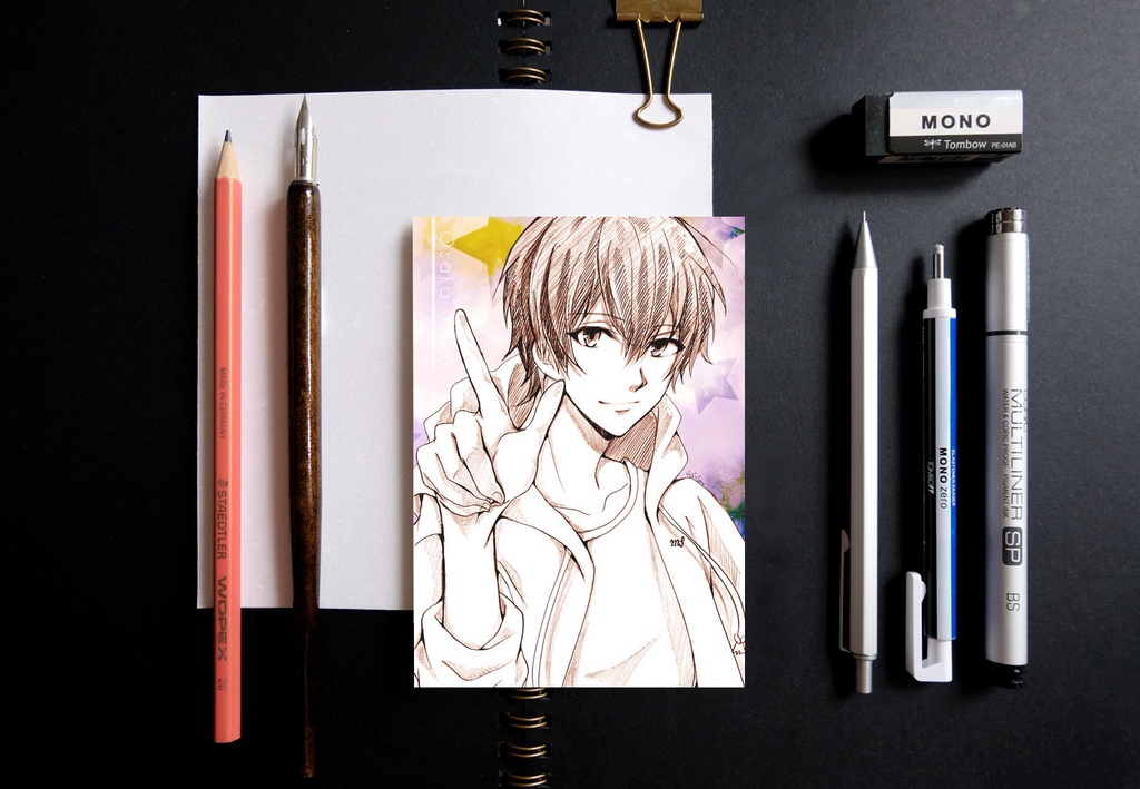 アイドリッシュセブン スケッチ風 ポストカード