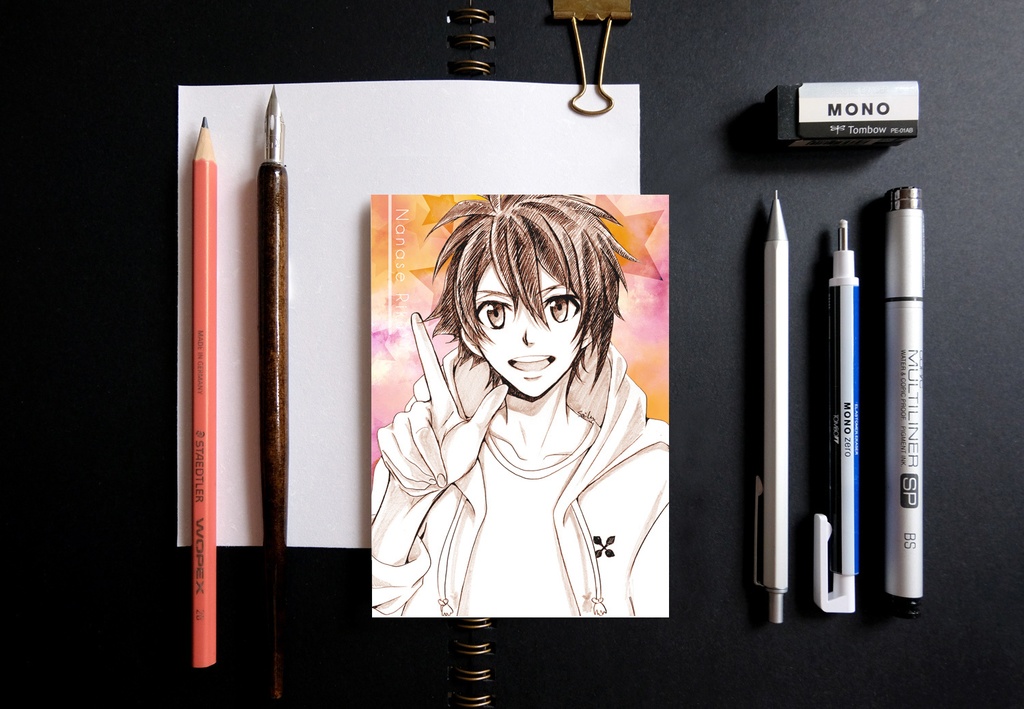 アイドリッシュセブン スケッチ風 ポストカード