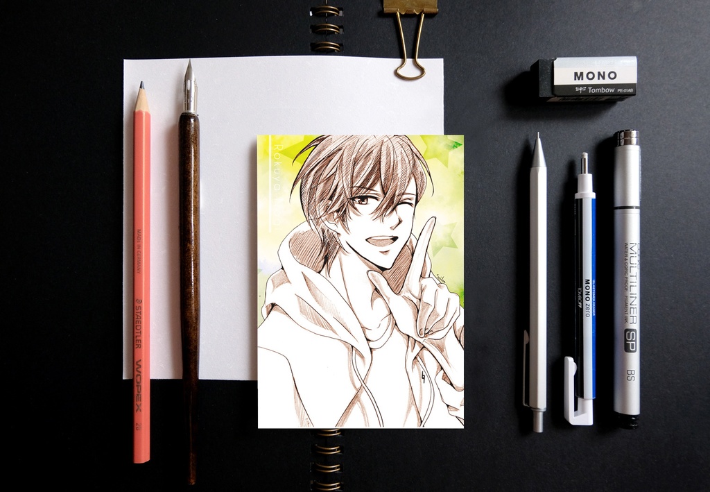 アイドリッシュセブン スケッチ風 ポストカード