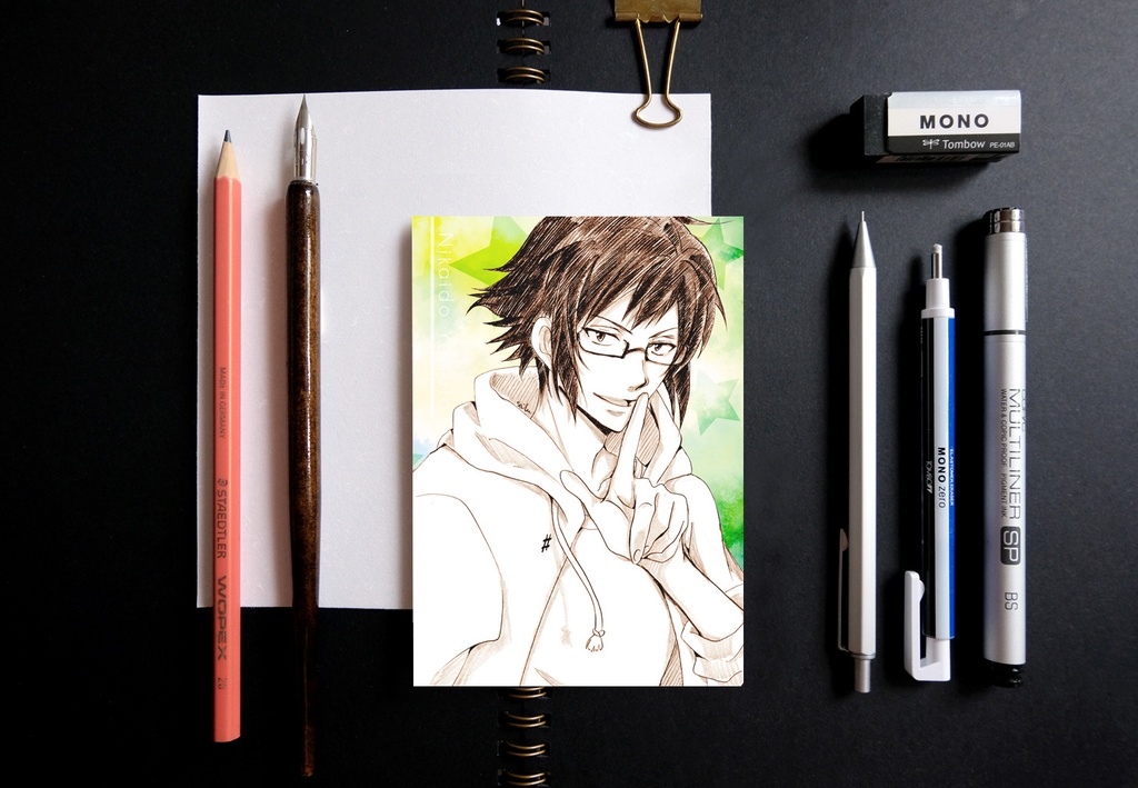 アイドリッシュセブン スケッチ風 ポストカード