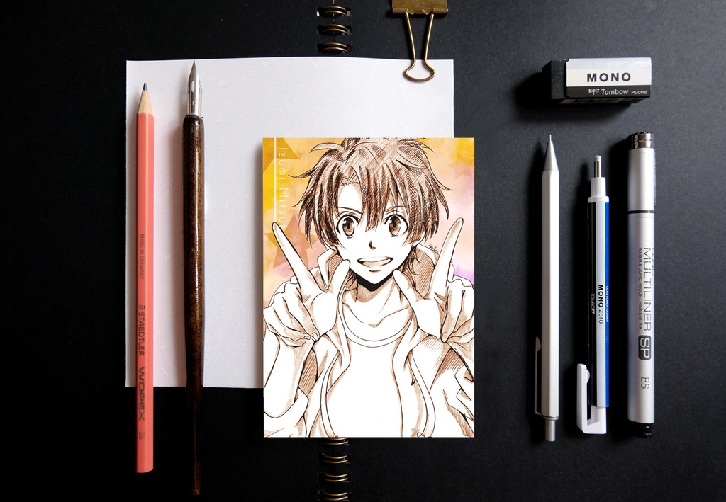 アイドリッシュセブン スケッチ風 ポストカード