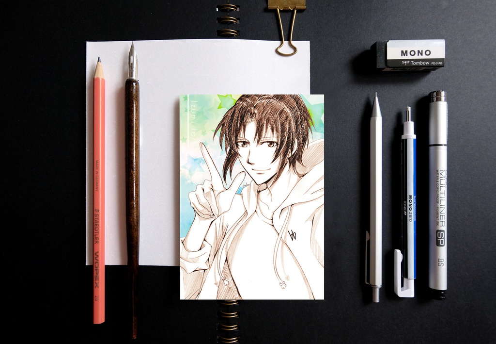 アイドリッシュセブン スケッチ風 ポストカード