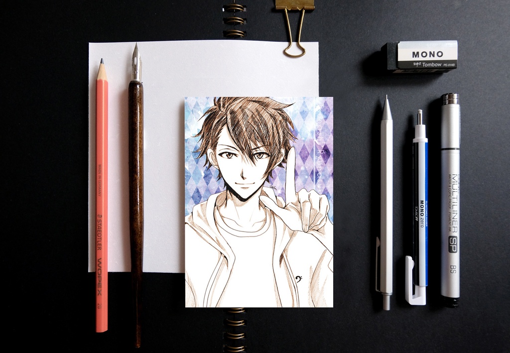 TRIGGER / Re:vale スケッチ風 ポストカード