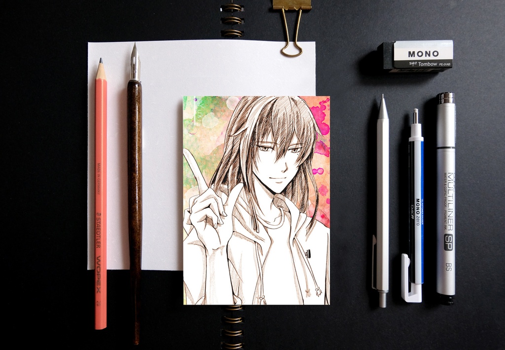 TRIGGER / Re:vale スケッチ風 ポストカード