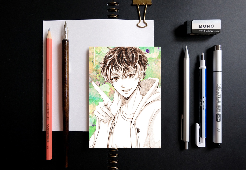 TRIGGER / Re:vale スケッチ風 ポストカード