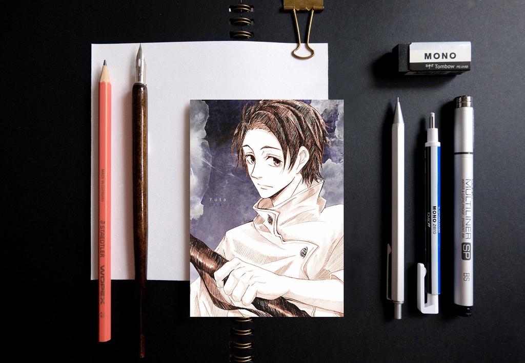 呪術廻戦 スケッチ風 ポストカード