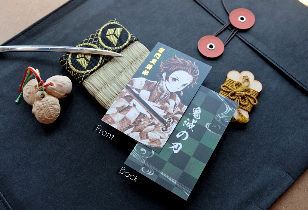 鬼滅の刃 スケッチ風 箔押し イラストカード