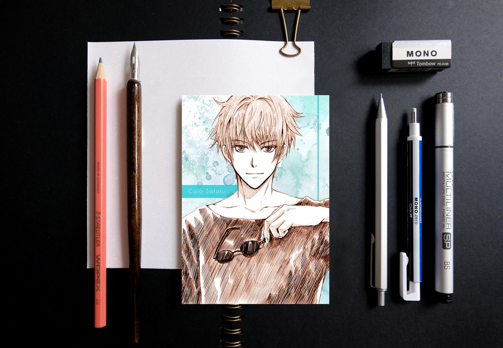 呪術廻戦 0 スケッチ風 ポストカード