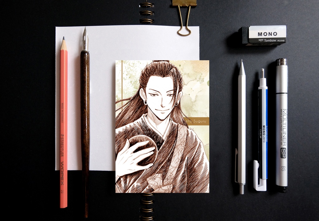 呪術廻戦 0 スケッチ風 ポストカード