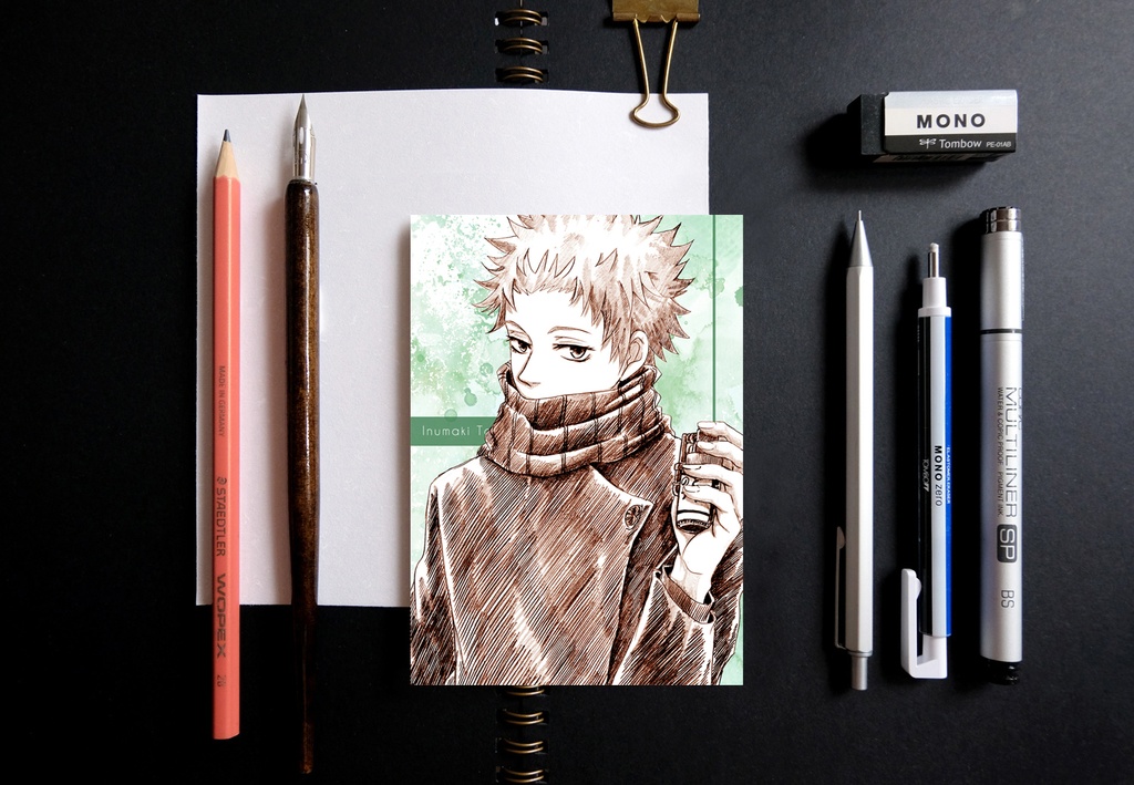 呪術廻戦 0 スケッチ風 ポストカード