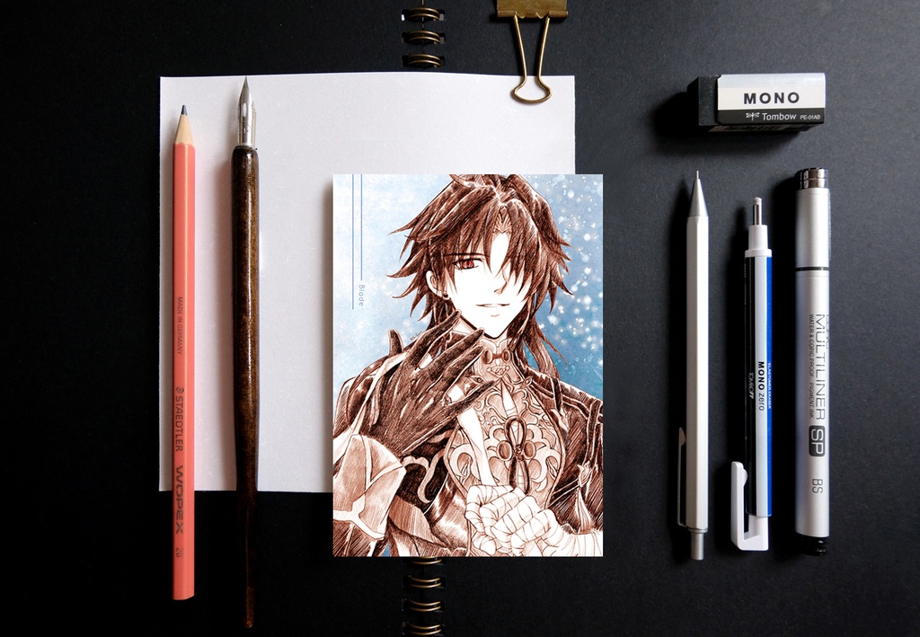 崩壊 スターレイル ポストカード スケッチ風