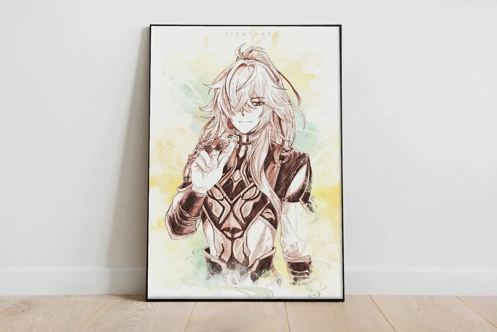 崩壊 スターレイル アベンチュリン スケッチ風 ポスター