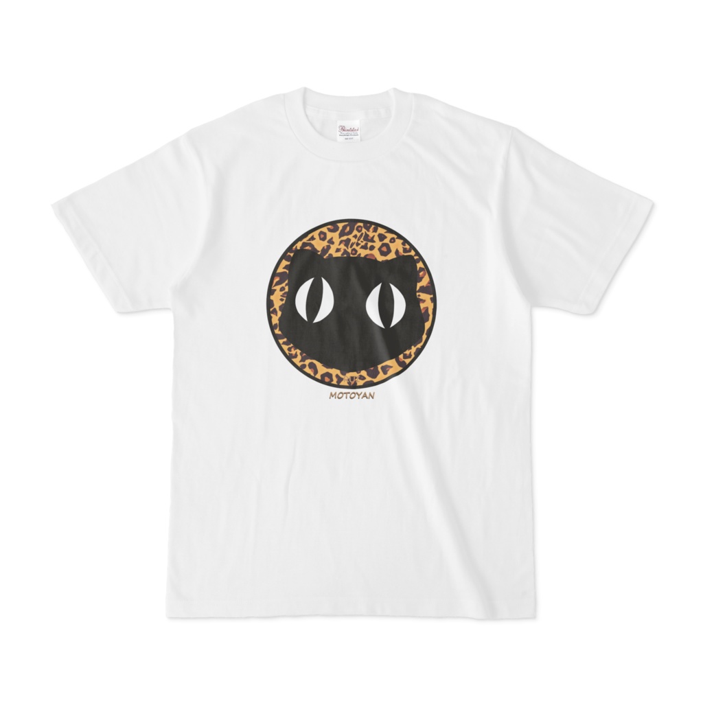 るー猫ヒョウ柄tシャツ パンターの宅配便 Booth