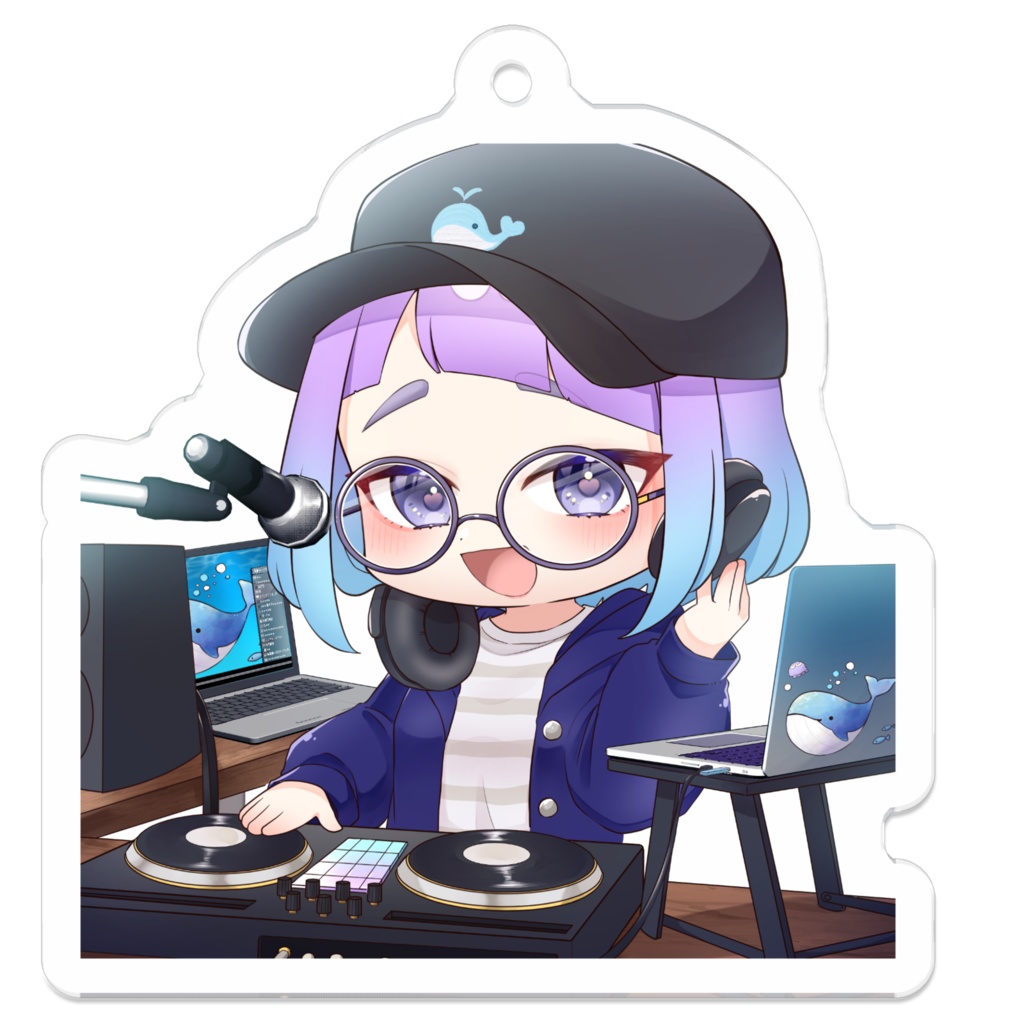 クラボホロロは経営難イメージキャラアクリルキーホルダー