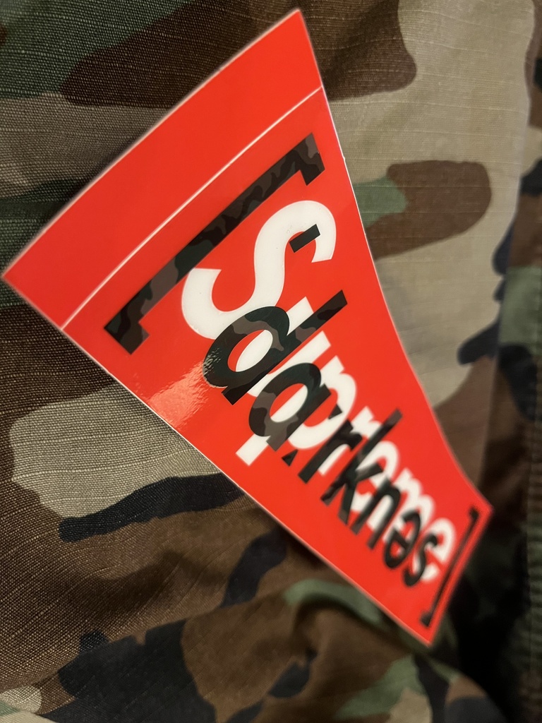 Phonetic Camo Sticker "Kobe A.D.2034" (Wood Land/Thermoptical)(1枚)