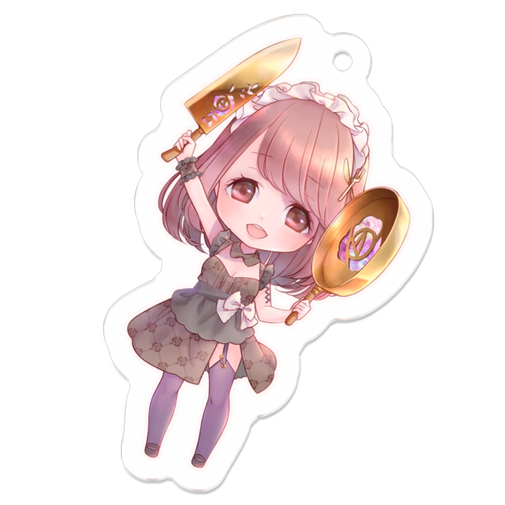 ハロウィンめぐ🍊アクリルキーホルダー