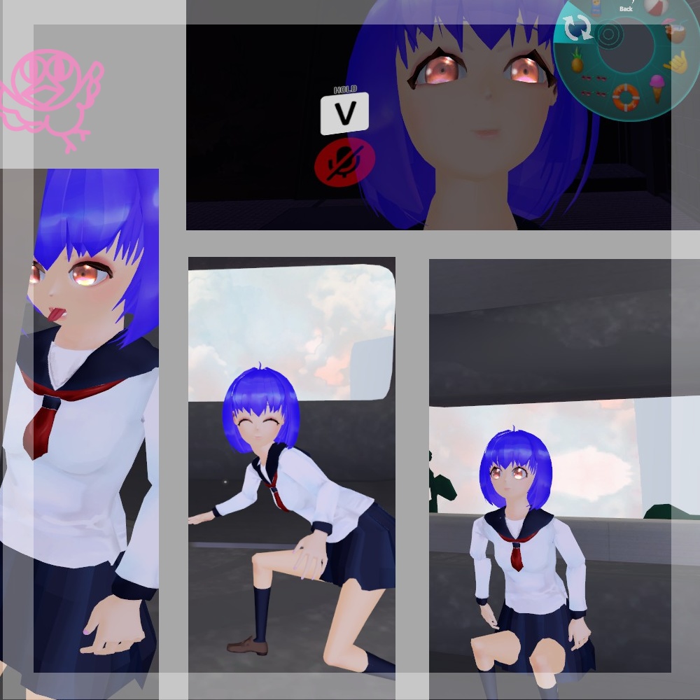 【オリジナル3Dモデル】 女子高生 ぺロコ
